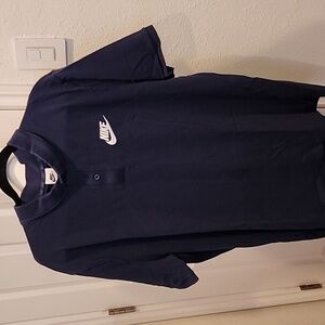 Nike Polo, Navy Blue XXL